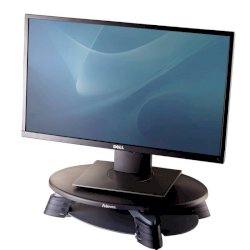 Supporto FELLOWES per monitor compatto TFT/LCD plastica e acrilico nero 29x42,5 cm - 91450