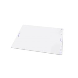 Blocco di carta per lavagna Legamaster 20 fogli 65x98 cm bianco liscio conf 5 rotoli - L-1560 00