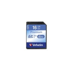 Flash Memory Card SDHC Verbatim 16 GB  43962