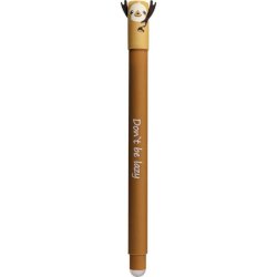 Penna roller gel cancellabile Eberhard Faber Animal - Sloth - blu - 582109