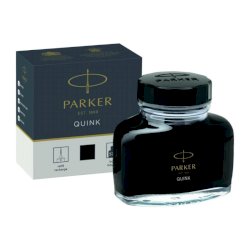 Inchiostro per penna stilografica Parker Quink 57 ml Parker nero 1950375