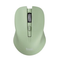 Mouse ottico wireless tasti silenziosi Trust Mydo verde 25042