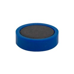 Magneti per lavagne bianche 25 mm Q-Connect blu - conf 10 pz - KF02640