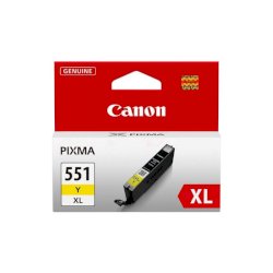 Serbatoio inchiostro alta capacità CLI-551XL Y Canon giallo 6446B001