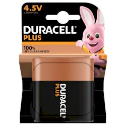 Batterie alcaline Duracell Plus100 Piatta 4,5 V - MN1203 - blister da 1 - DU0601