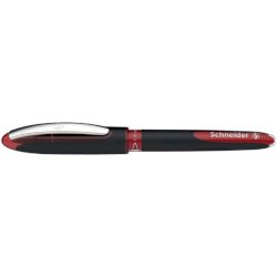 Penna roller Schneider One Sign Pen - punta 1 mm - tratto 0,8 mm - rosso P183602
