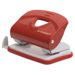 Perforatore a due fori Q-Connect 20 fogli rosso KF14219