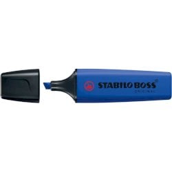 Evidenziatori Stabilo Boss Nature Colors Wildflowers Edition 2-5 mm  - conf. 10 pezzi - blu elettrico - 70/132