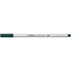 Pennarello Stabilo Pen 68 brush - punta a pennello - M 1 mm verde terra 568/63