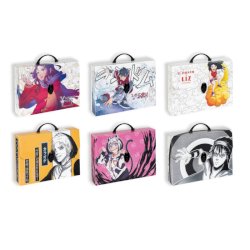 Valigetta in PPL Favorit con stampa Manga 37,5x27x8 cm - soggetti assortiti - 400182746
