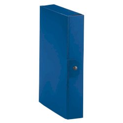 Cartella portaprogetti Esselte C86 DELSO ORDER dorso 6 cm presspan lucido blu 25x35 cm - 390386050