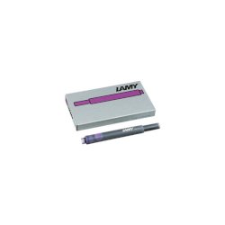 Cartucce ricambio Lamy T10 in confezione da 5 colore inchiostro violetto 1205783