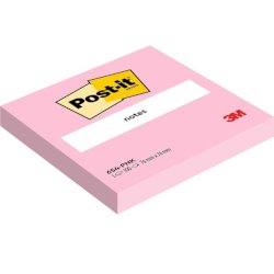 Foglietti Post-it&reg; rosa 100 fogli/blocchetto conf. 6 pz 76x76 mm 4038654-PNK