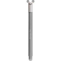 Penna roller gel cancellabile Eberhard Faber Animal - Mouse - blu - 582108