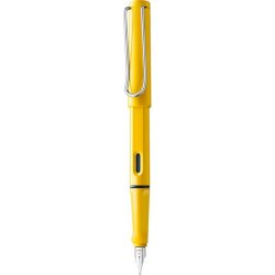 Penna Lamy Safari punta fine inchiostro blu Yellowstilo - fusto giallo 1208111