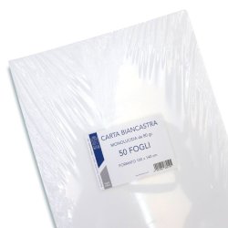 Carta da pacco Florio Carta ripiegata 80 g/m² - 100x140 cm bianco - conf. 50 pz - 2145