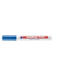 Marcatore a vernice edding 750 punta conica 2-4 mm blu E-750 003