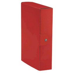 Cartella portaprogetti Esselte C88 DELSO ORDER dorso 8 cm presspan lucido rosso 25x35 cm rosso - 390388160