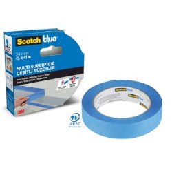 Nastro di mascheratura multisuperficie Scotch® Blue™ 2090 24 mm x 41 m blu - 710028922