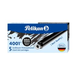 Espositore cartucce ad inchiostro lunghe Pelikan GTP5 50 pezzi nero 310615