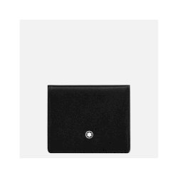 Portamonete Montblanc Meisterstück - 8,5x7 cm - nero - MB198332