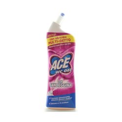 Detergente per WC liquido multigetto in gel - 700 ml Ace candeggina profumata 05-0458