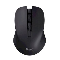 Mouse ottico wireless tasti silenziosi Trust Mydo nero 25084
