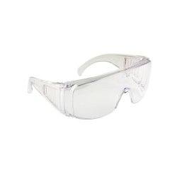 Occhiale protettivo Emi in policarbonato bianco 60x160 mm - 8100442