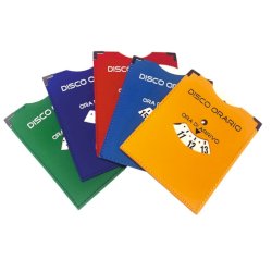 Disco orario Alplast colori assortiti  1022C