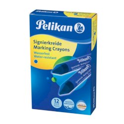 Pastello industriale Pelikan 762 blu  conf. da 12 - 701011