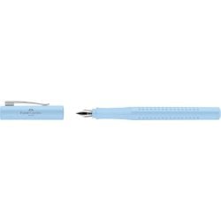 Penna stilografica Faber-Castell grip 2010 colore fusto blu cielo 140848