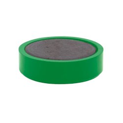Magneti per lavagne bianche 35 mm Q-Connect verde - conf. 10 pz - KF02647