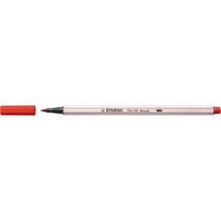 Pennarello Stabilo Pen 68 brush - punta a pennello - M 1 mm carminio 568/48