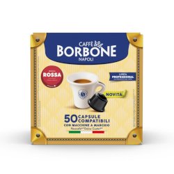 Capsule Caffè Borbone compatibili con Dolce Gusto® - conf. 50 pz miscela rossa DGBRED50N