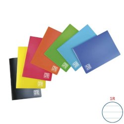 Quaderno Maxi One A4 punto metallico Color PM PPL 80 gr rigatura 1R 20ff+1 colori  assortiti - 5573