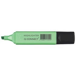 Evidenziatore Pastel Q-Connect 1,5-5 mm verde KF17959