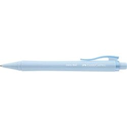 Penna a sfera Faber-Castell daily ball xb inchiostro blu - conf. 10 pz - colore fusto blu cielo - 140689