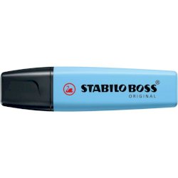 Evidenziatore Stabilo Boss Original Pastel 2-5 mm - azzuro cielo 70/112
