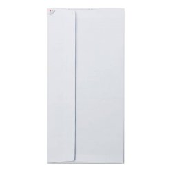Busta bianca Blasetti Strip Zip 90 g/m2 in conf. 25 buste 110x230 mm 548