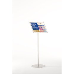 Espositore in acrilico a leggio con porta avvisi magnetico trasparente Tecnostyl A3 - MB021