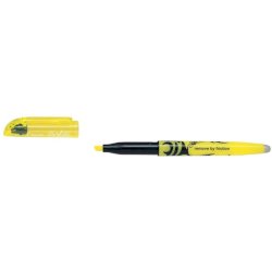 Evidenziatore a penna cancellabile Pilot Frixion Light - tratto 3,3 mm - giallo 009138