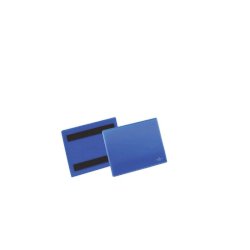 Tasche per identificazione Durable con bande magnetiche blu f.to est. mm. 163x 120x2,3-inserto A6 orizz. Cf. 50- 175607