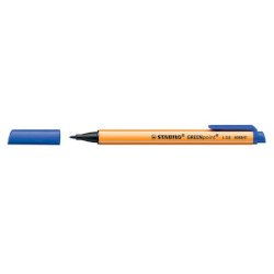 Penna con punta in fibra Stabilo GREENpoint 0,8 mm blu 6088/41