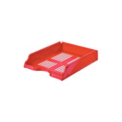 Vaschette portacorrispondenza Esselte TRANSIT Standard polistirene rosso 26x33,6x7,6 cm - 15656