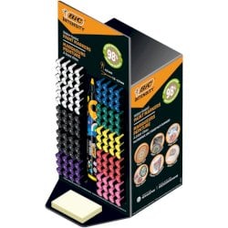 Espositore 120 BIC Intensity Paint Marker vernice a base acqua colori assortiti - 529643