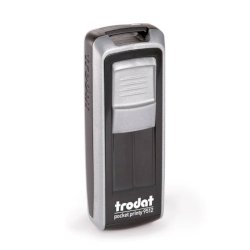 Timbri autoinchiostranti tascabili Trodat Pocket Printy 9512 47x18 mm nero/silver - 149204