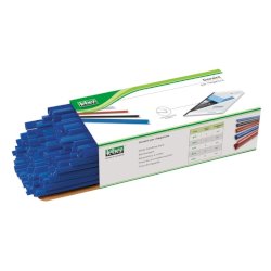 Dorsini tondi in PVC Lebez - dorso 10 mm - colore blu - 874-BL