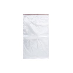 Buste trasparenti chiusura grip in LDPE 50 μm Q-Connect idonee al contatto alimentare  - conf. 1000 pz - 27,5x45 cm