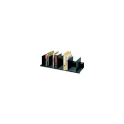 Reggilibri Paperflow con 10 separatori mobili nero K421201