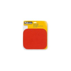 Tappetino mouse FELLOWES Premium gomma/lycra rosso 58022